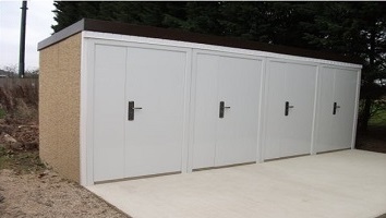 MiniStors secure concrete storage buildings